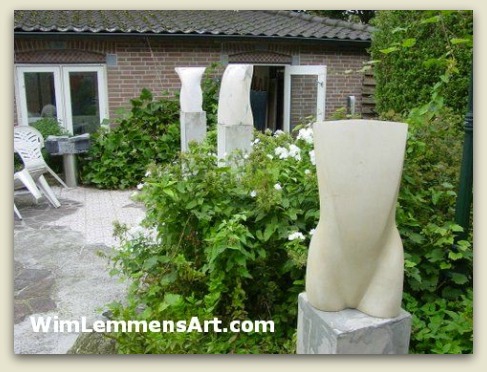 sculptures in my garden 3